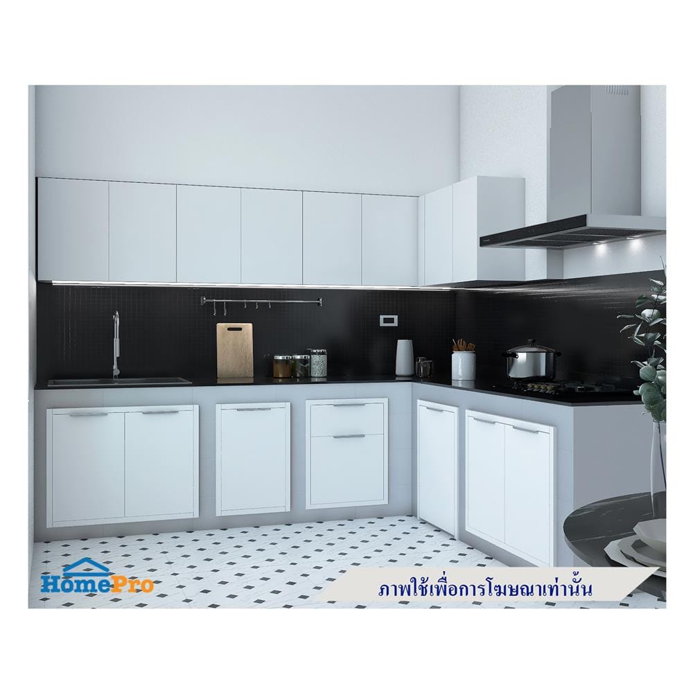 บานถังแก๊ส CABIN HANS 53x73 ซม. สีขาว