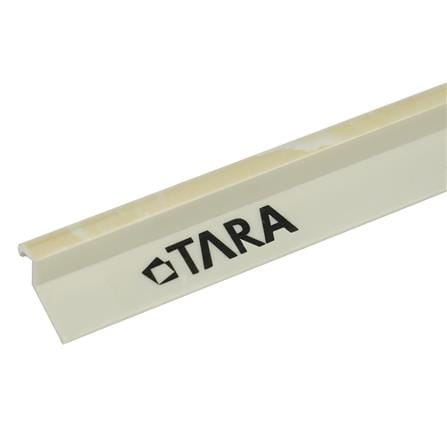 คิ้ว PVC TARA 10 มม. โค้ง หินอ่อนสีครีม 2 ม.