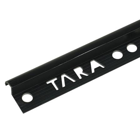 คิ้ว PVC TARA 10 มม. โค้ง สีดำ 2 ม._0