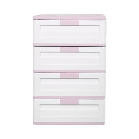ตู้ลิ้นชัก 4 ชั้น ME LIVING MAX 59x41x88 ซม. สีชมพูพาสเทล_1