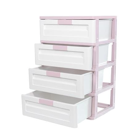 ตู้ลิ้นชัก 4 ชั้น ME LIVING MAX 59x41x88 ซม. สีชมพูพาสเทล_2