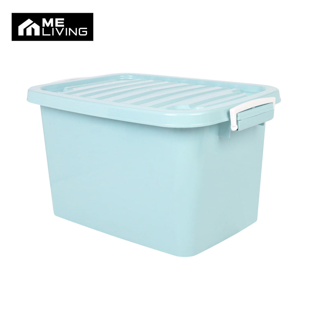 กล่องเก็บของ AB ME LIVING PASTEL 42x62x34 ซม. 60 ลิตร สีฟ้า