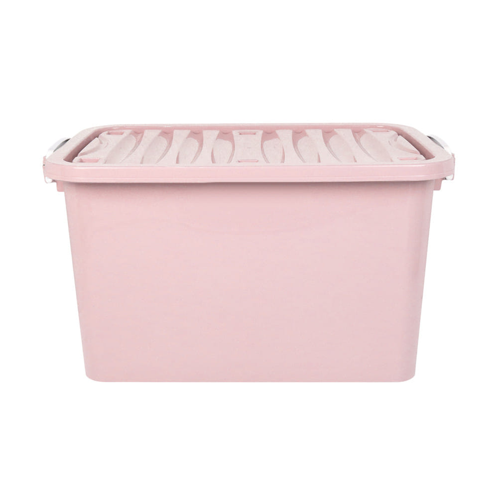 กล่องเก็บของ AB ME LIVING PASTEL 50x77x43 ซม. 110 ลิตร สีชมพู