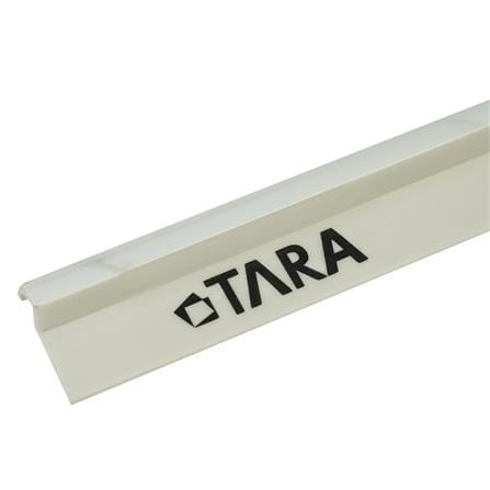 คิ้ว PVC TARA 10 มม. โค้ง หินอ่อนสีขาว 2 ม._0