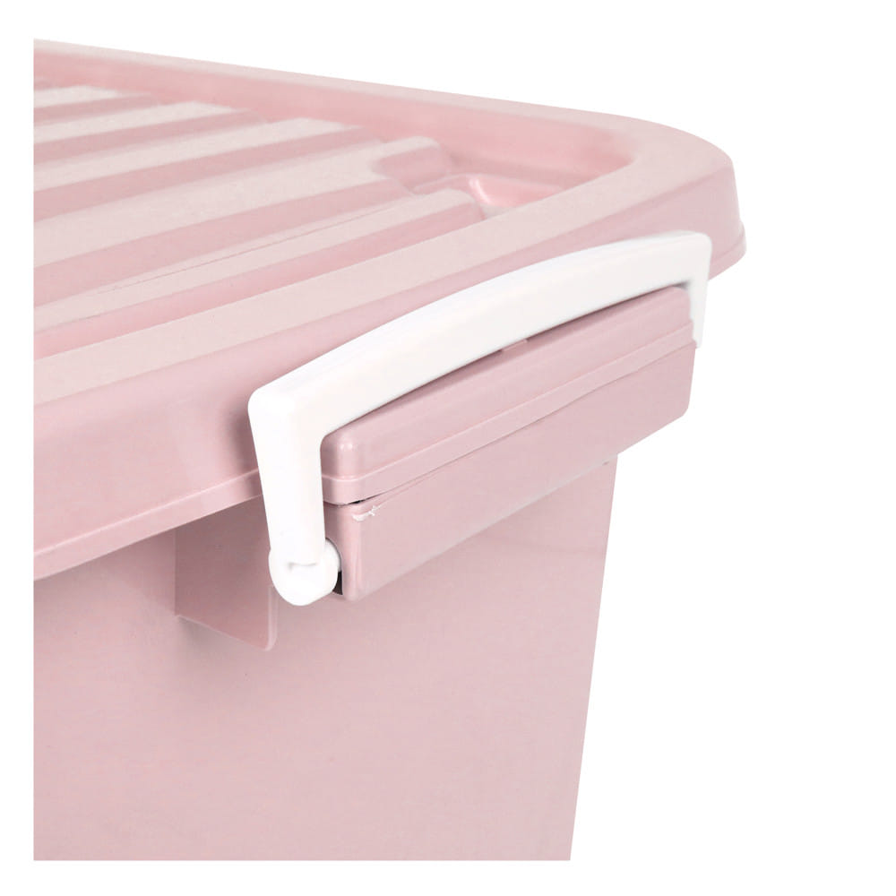 กล่องเก็บของ AB ME LIVING PASTEL 42x62x34 ซม. 60 ลิตร สีชมพู