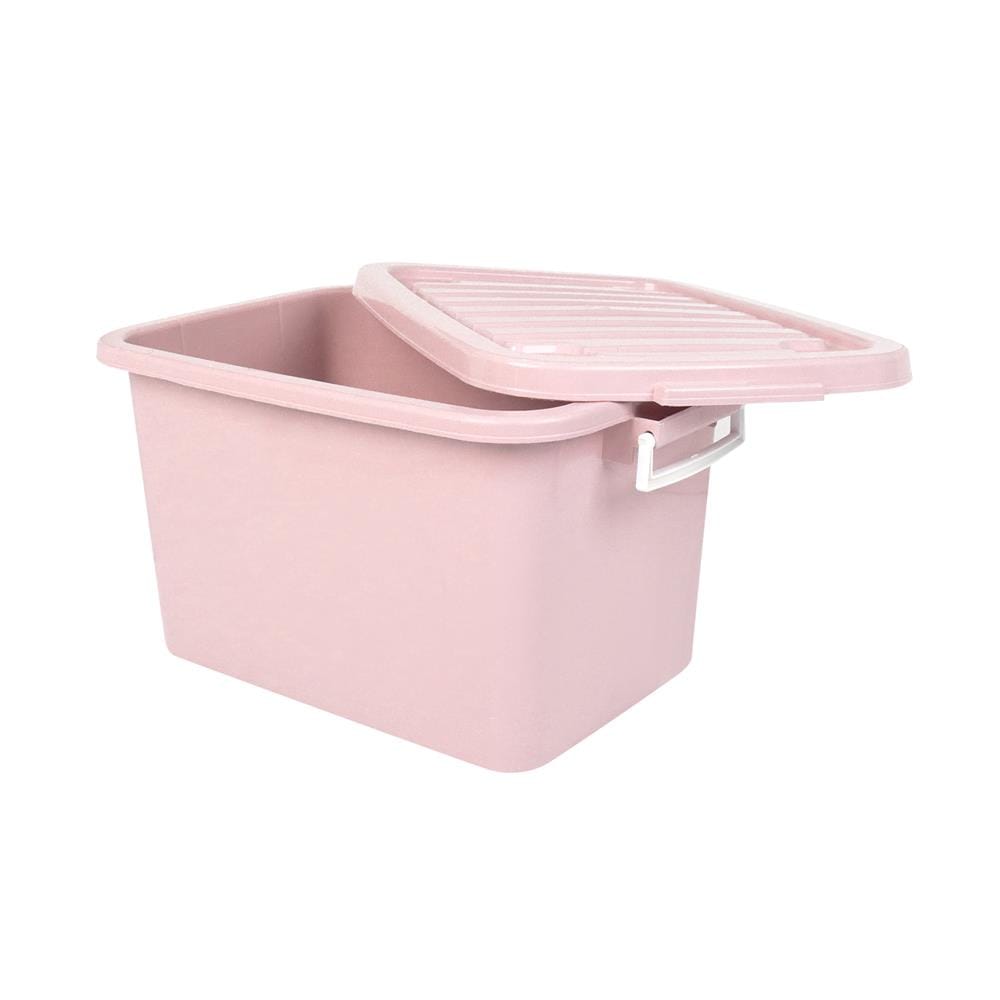 กล่องเก็บของ ME LIVING 42x62x34 60 ลิตร สีชมพูพาสเทล