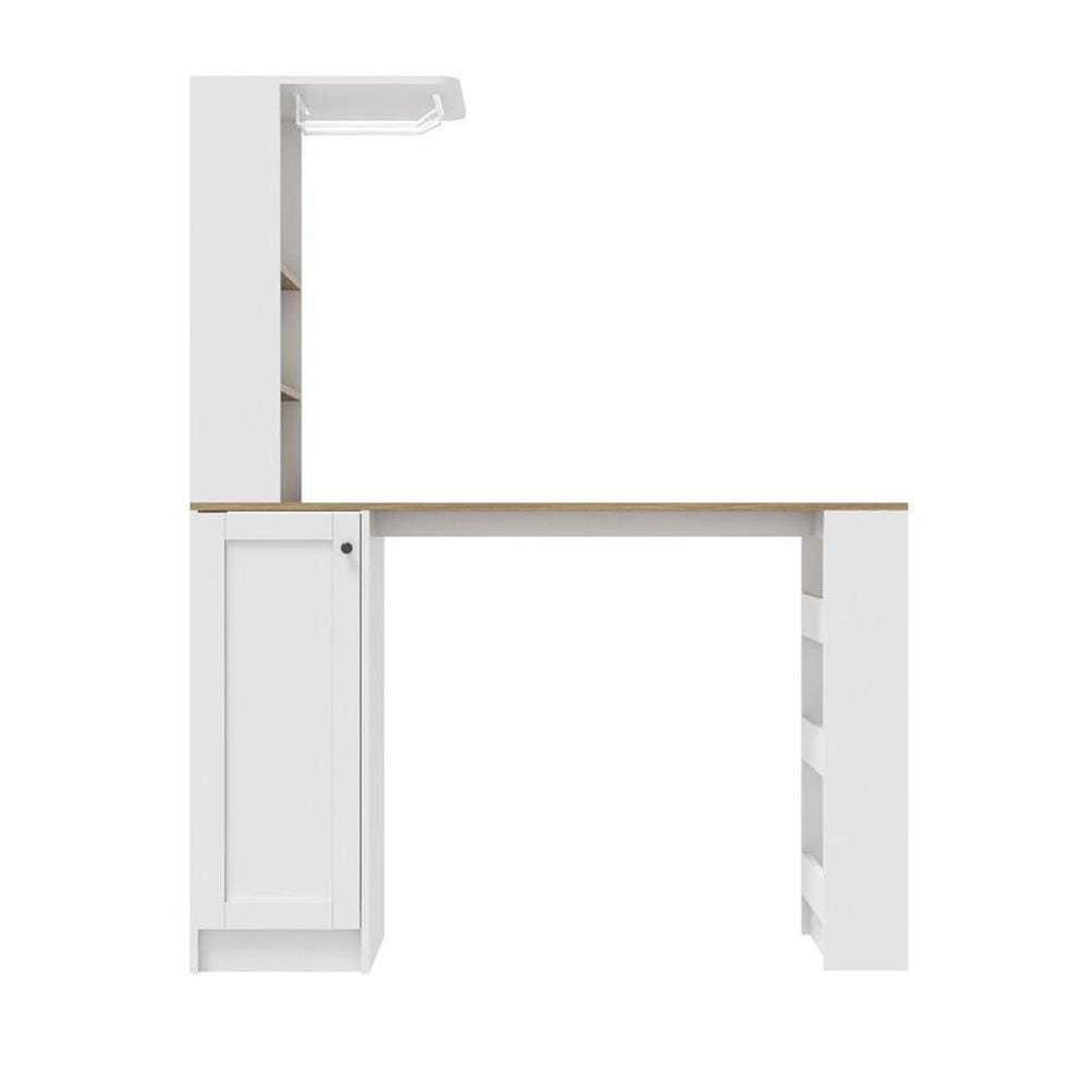 เคาน์เตอร์บาร์ SB FURNITURE NADIA 19211942 160 ซม. สีขาว