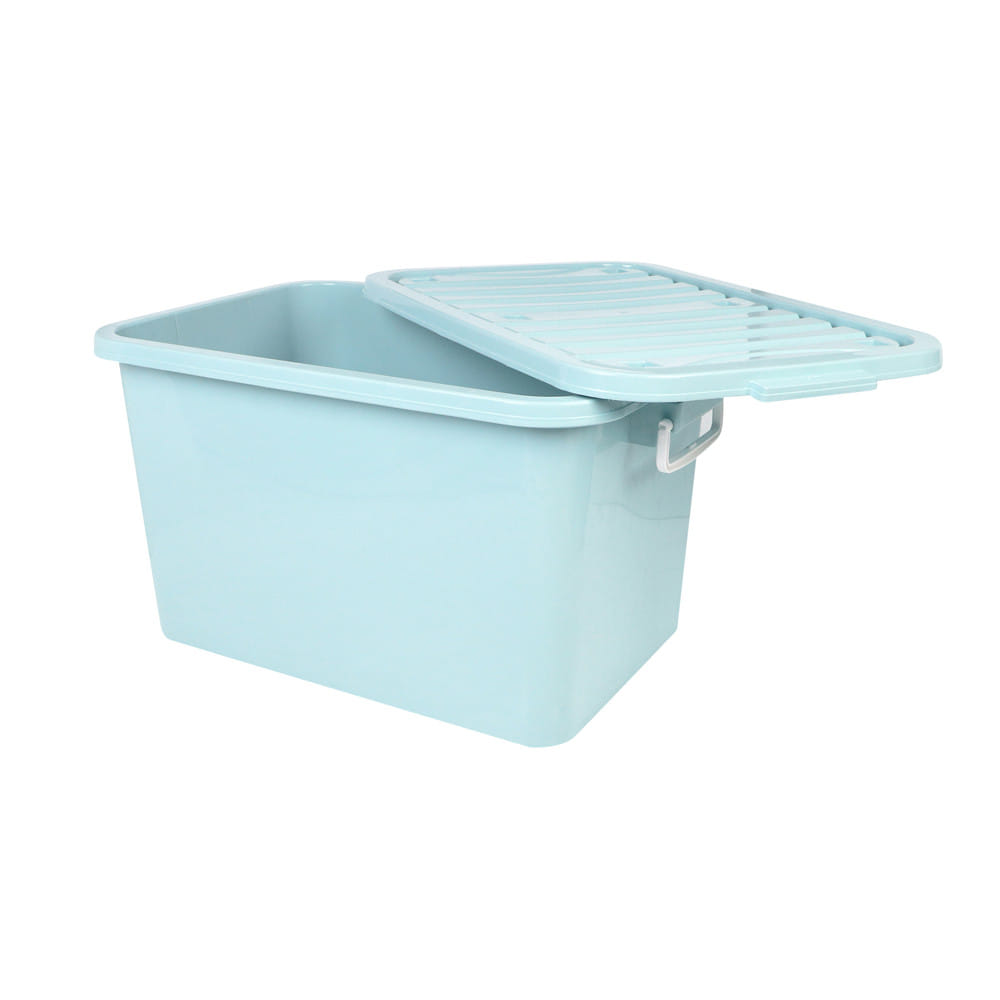 กล่องเก็บของ AB ME LIVING PASTEL 50x77x43 ซม. 110 ลิตร สีฟ้า