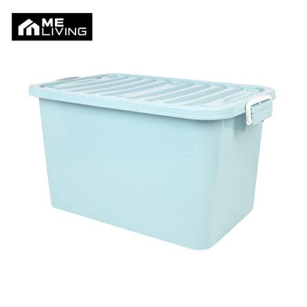 กล่องเก็บของ ME LIVING 50x77x43 ซม. 110 ลิตร สีฟ้าพาสเทล_1