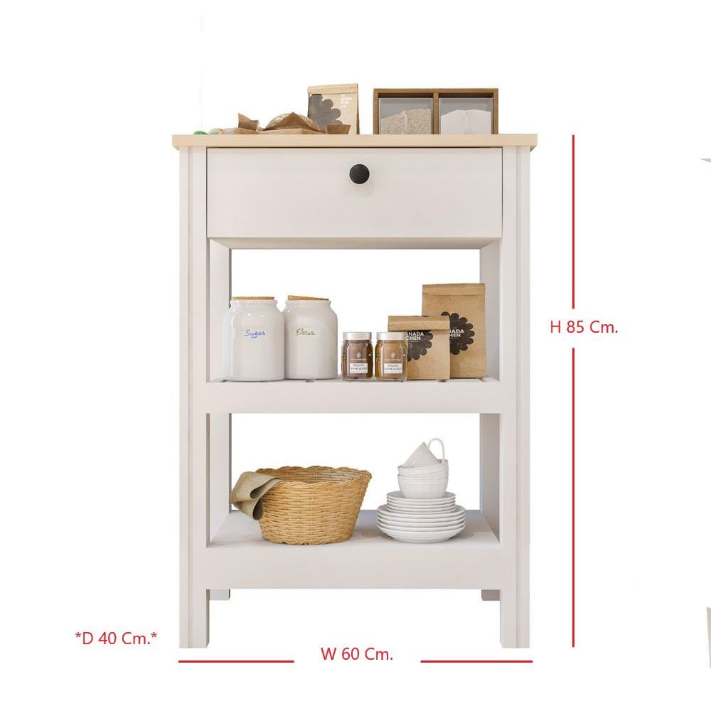 โต๊ะคอนโซล SB FURNITURE HARMONY 19212928 สีขาว