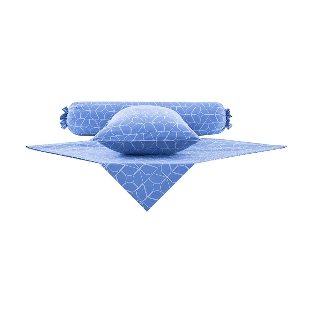 ชุดผ้าปูที่นอน 3.5 ฟุต 3 ชิ้น DUNLOPILLO LONDON BLUE DL-LB-02
