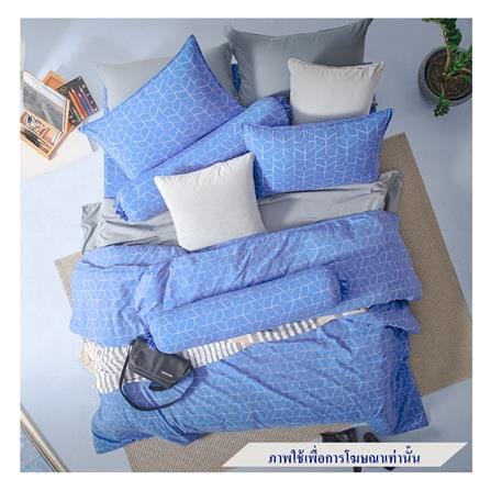 ชุดผ้าปูที่นอน 3.5 ฟุต 3 ชิ้น DUNLOPILLO LONDON BLUE DL-LB-02