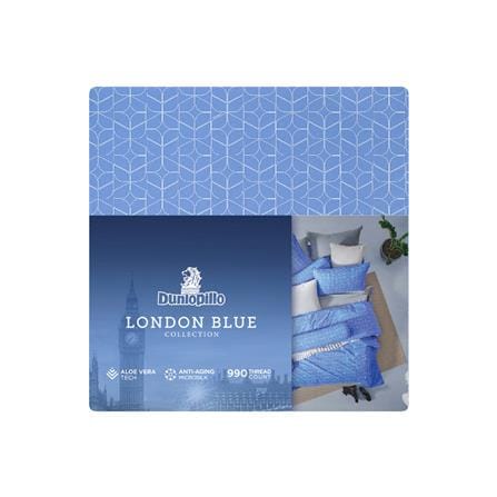ชุดผ้าปูที่นอน 3.5 ฟุต 3 ชิ้น DUNLOPILLO LONDON BLUE DL-LB-02_4