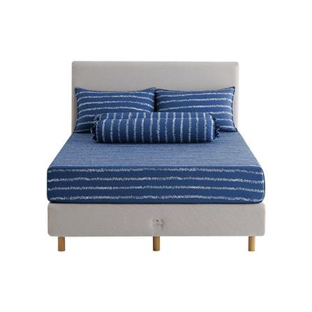 ชุดผ้าปูที่นอน 6 ฟุต 5 ชิ้น DUNLOPILLO LONDON BLUE DL-LB-03_1