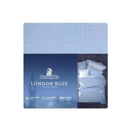 ชุดผ้าปูที่นอน 5 ฟุต 5 ชิ้น DUNLOPILLO LONDON BLUE DL-LB-01_4