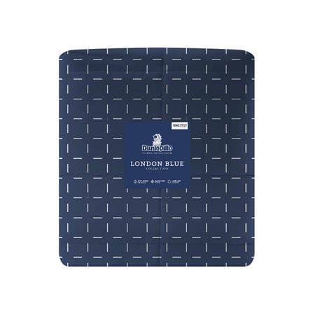 ชุดผ้าปูที่นอน 5 ฟุต 6 ชิ้น DUNLOPILLO LONDON BLUE DL-LB-04_5