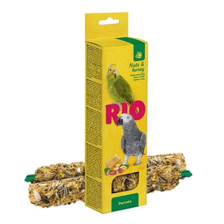 ขนมนกแก้วขนาดกลาง -ใหญ่ RIO NUTS AND HONEY 180 กรัม_0