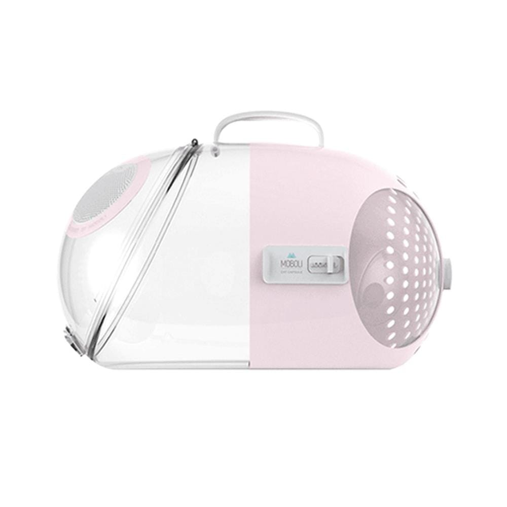 กระเป๋าสัตว์เลี้ยง MOBOLI CAPSULE CAT CARRIER สีชมพู
