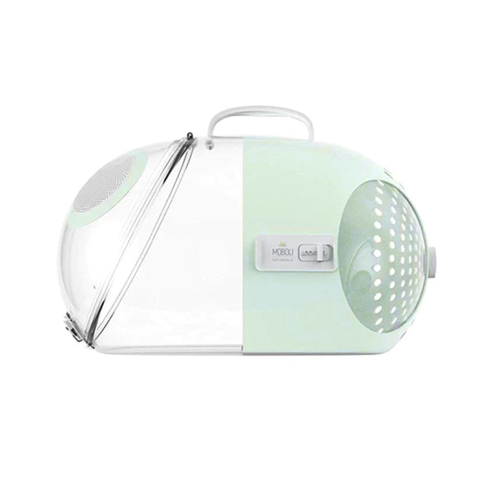 กระเป๋าสัตว์เลี้ยง MOBOLI CAPSULE CAT CARRIER สีเขียว