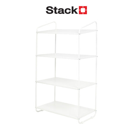 ชั้นวางของ 4 ชั้น STACKO RACK II 74x40.5x125 ซม. สีขาว_1