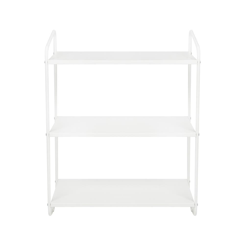 ชั้นวางของ 3 ชั้น STACKO RACK II 74x40.5x90 ซม. สีขาว