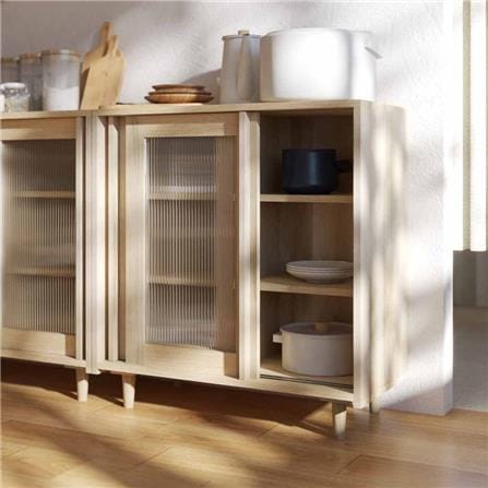 ตู้เตี้ย SB FURNITURE RIKU 19215940 80 ซม. สีแคนยอนโอ๊ค_2