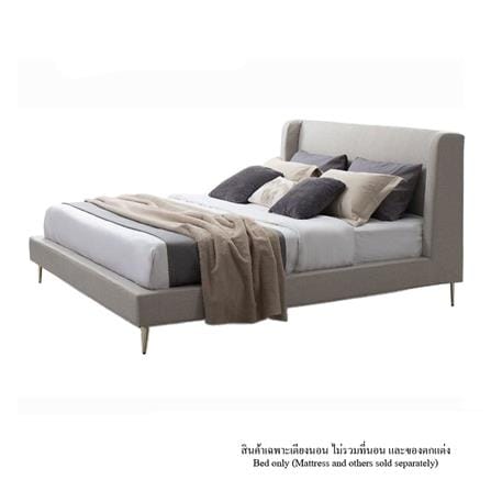 เตียง 5 ฟุต SB FURNITURE FLAVIO 19213208 สีครีม_0