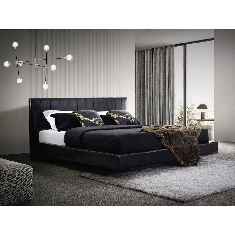 เตียง 6 ฟุต SB FURNITURE LINEA 19212617 สีดำ