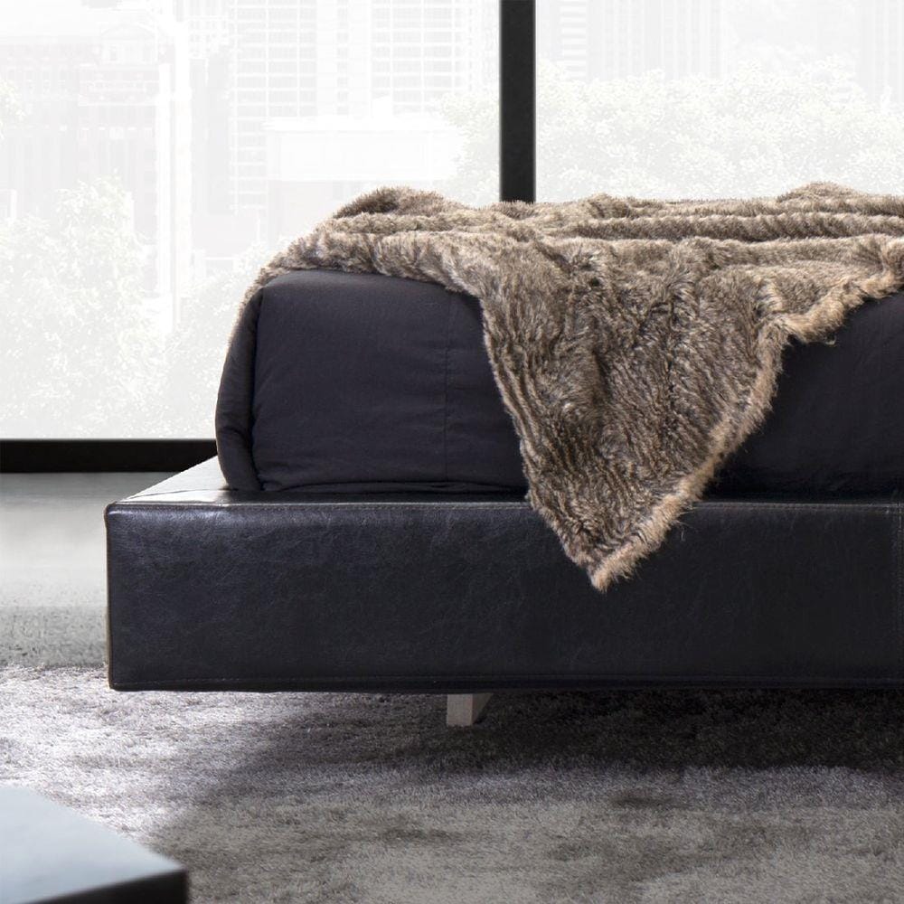 เตียง 6 ฟุต SB FURNITURE LINEA 19212617 สีดำ