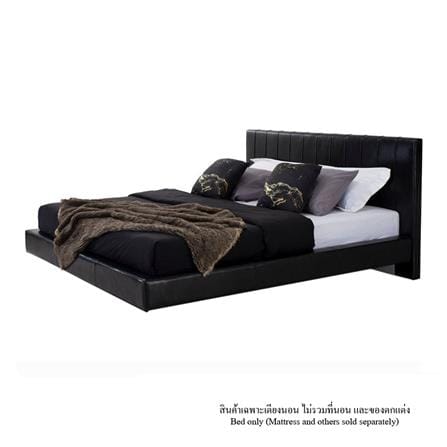 เตียง 6 ฟุต SB FURNITURE LINEA 19212617 สีดำ_0