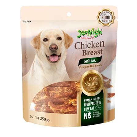 ขนมสุนัข JERHIGH อกไก่อบ 250 ก._0