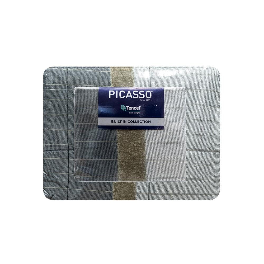 ชุดผ้าปูที่นอน 6 ฟุต 6 ชิ้น PICASSO PB TENCEL สี BAKU