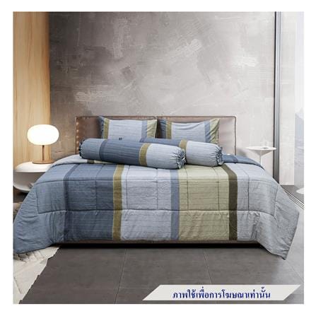 ชุดผ้าปูที่นอน 6 ฟุต 6 ชิ้น PICASSO PB TENCEL สี BAKU_0