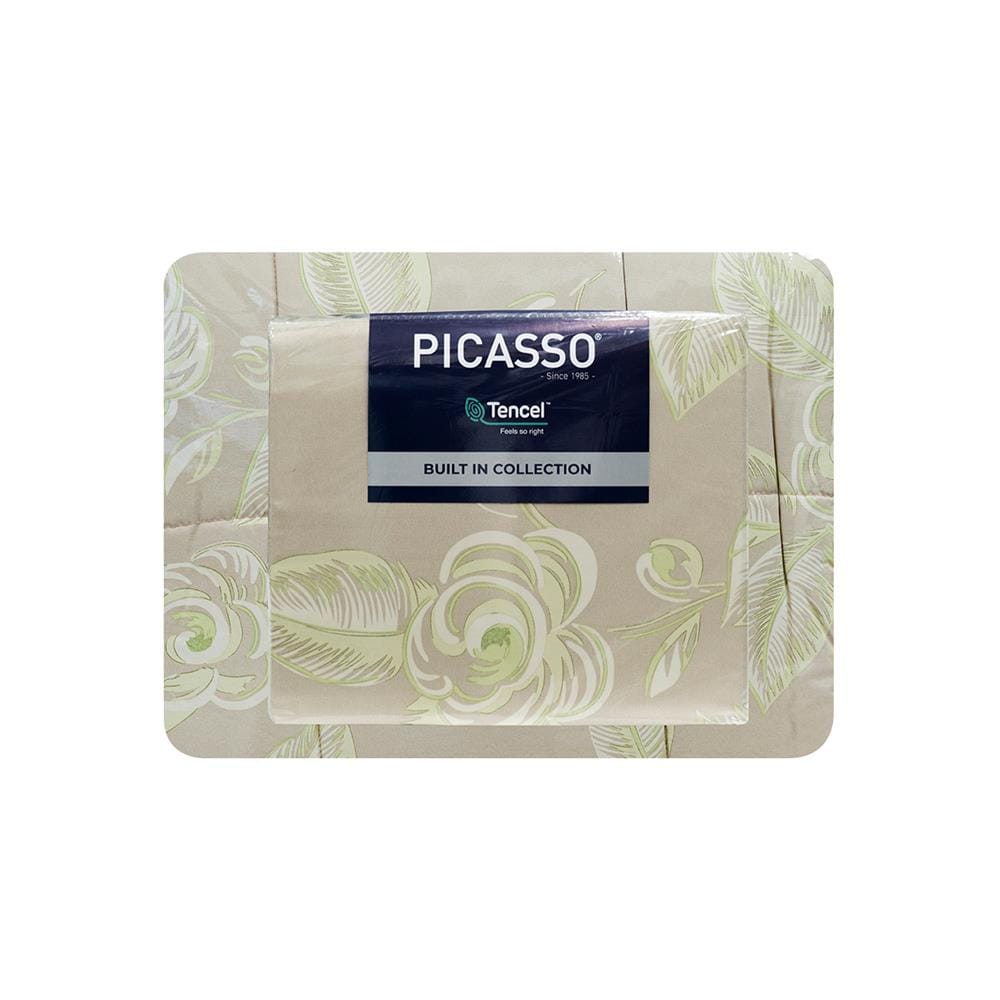 ชุดผ้าปูที่นอน 6 ฟุต 6 ชิ้น PICASSO PB TENCEL สี BRATI