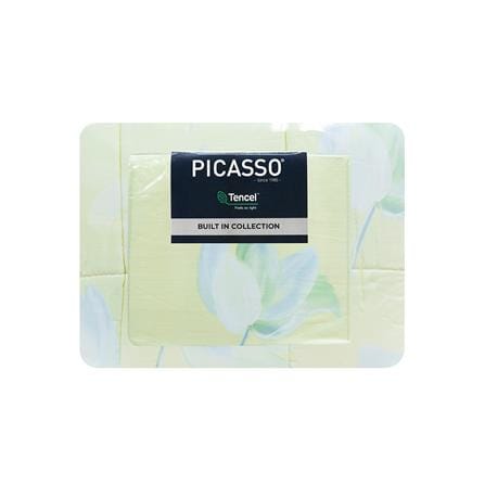 ชุดผ้าปูที่นอน 6 ฟุต 6 ชิ้น PICASSO PB TENCEL สี SUCRE_4