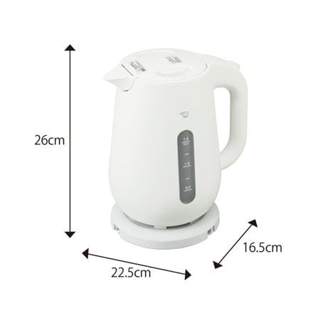 กาต้มน้ำไฟฟ้า ZOJIRUSHI CK-VAQ15T-WA 1.5 ลิตร สีขาว_6