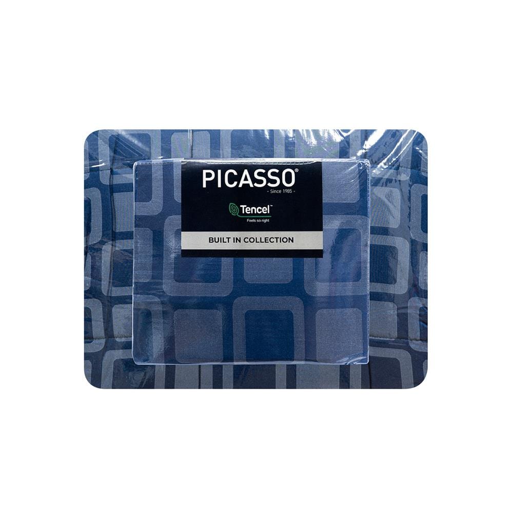 ชุดผ้าปูที่นอน 6 ฟุต 6 ชิ้น PICASSO PB TENCEL สี BUCHA