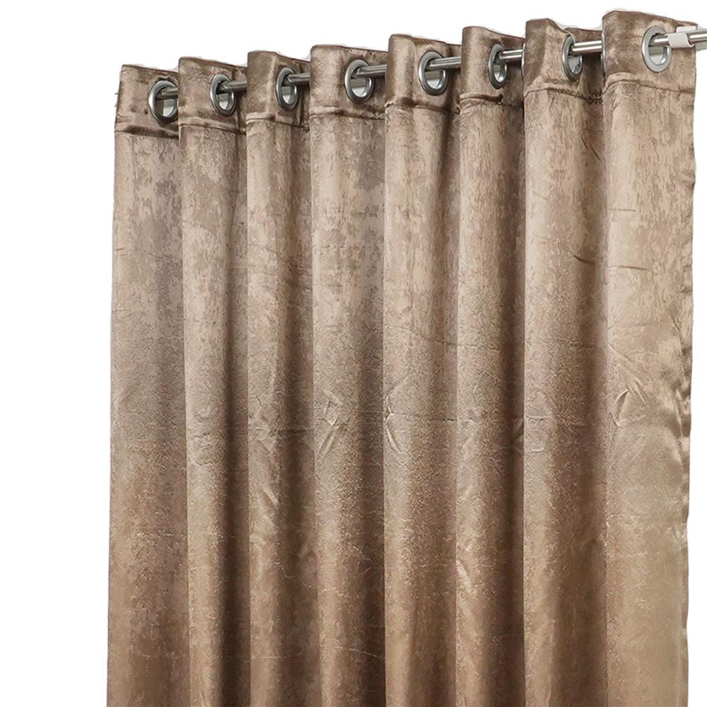 ผ้าม่าน EYELET HOME LIVING STYLE AURA UV 270X160 ซม. สีน้ำตาล