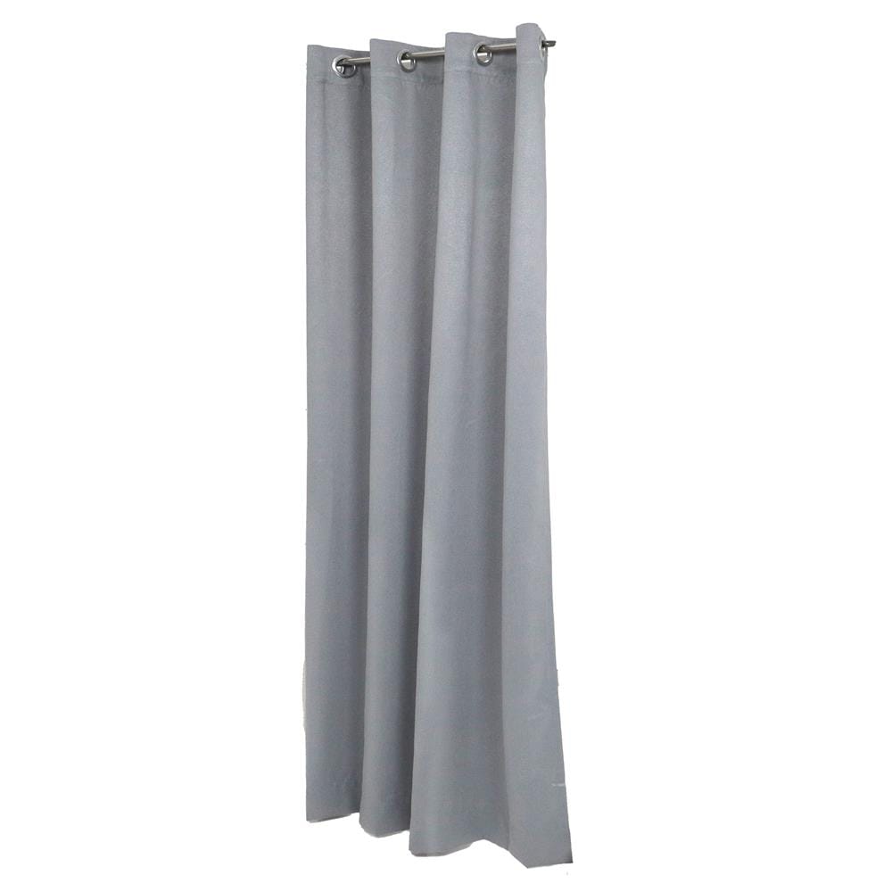 ผ้าม่าน EYELET HOME LIVING STYLE GLAM UV 150X220 ซม. สีเทา