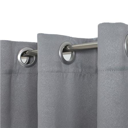 ผ้าม่าน EYELET HOME LIVING STYLE GLAM UV 150X220 ซม. สีเทา_2