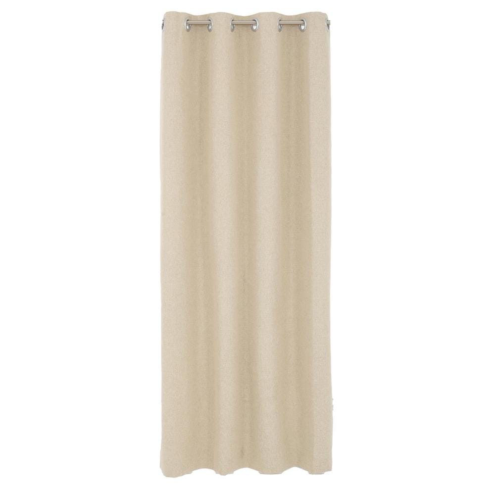 ผ้าม่าน EYELET HOME LIVING STYLE PALE UV 135X250 ซม. สีครีม_1