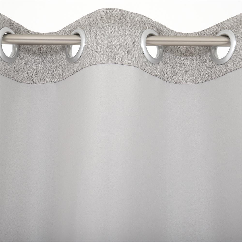 ผ้าม่าน EYELET HOME LIVING STYLE PALE UV 135X250 ซม. สีเทา