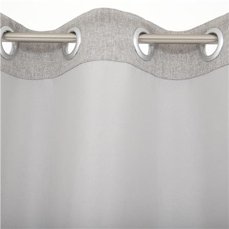 ผ้าม่าน EYELET HOME LIVING STYLE PALE UV 135X250 ซม. สีเทา_4