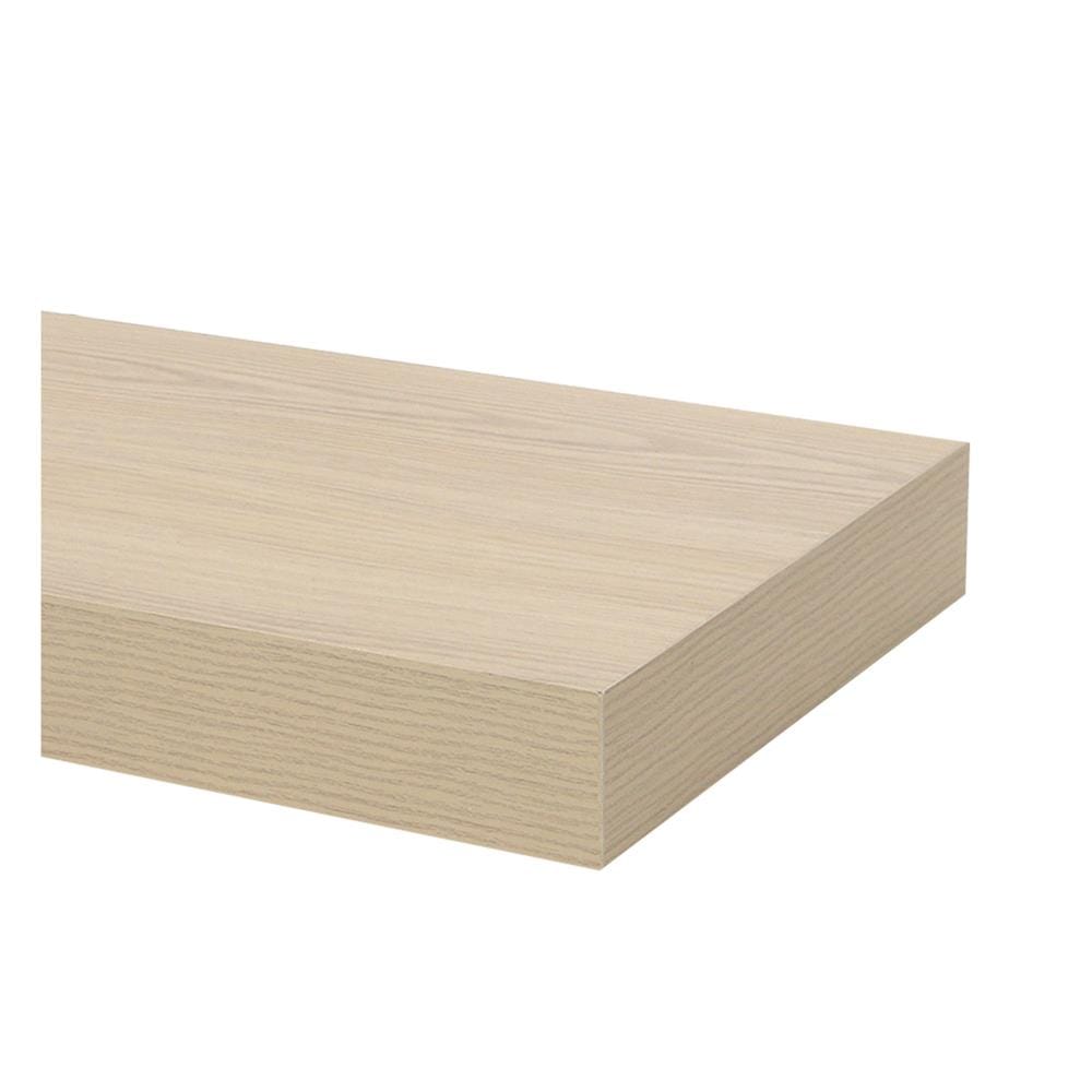 แผ่นชั้นไม้ซ่อนขา STACKO 60x24x5 ซม. สีไวท์โอ๊ค
