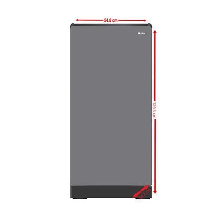 ตู้เย็น 1 ประตู HAIER HR-SD199F CS 6.6 คิว สีเงิน_4