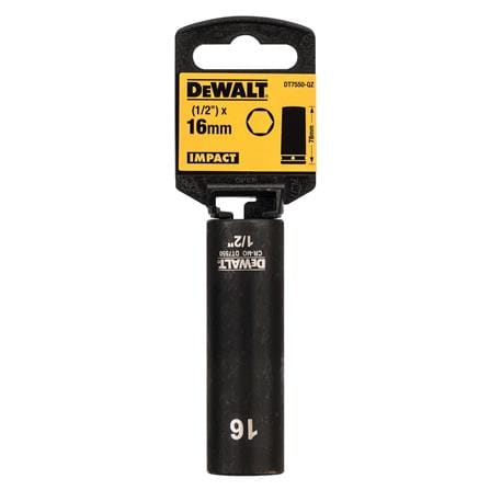 ลูกบ็อกซ์ยาว DEWALT DT7550-QZ 1/2 นิ้ว 16 มม._1