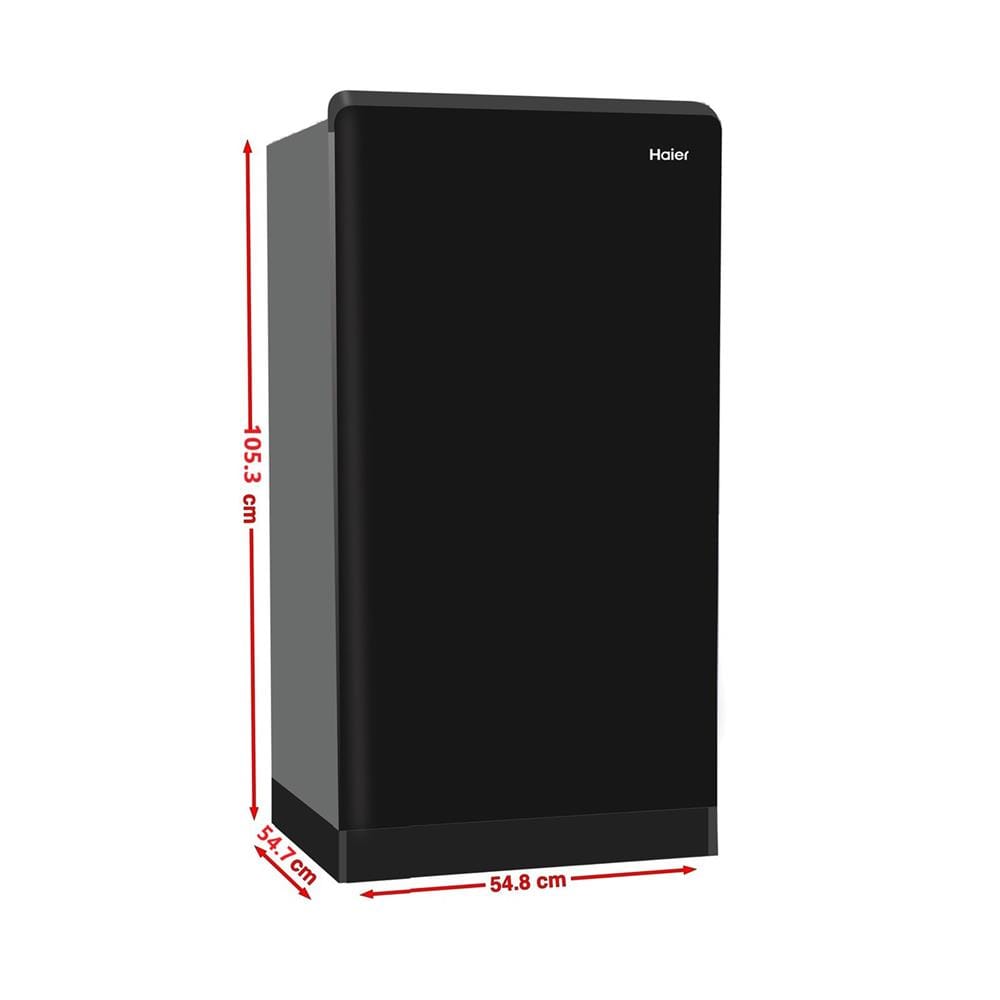 ตู้เย็น 1 ประตู HAIER HR-SD159F BE 5.3 คิว สีดำ