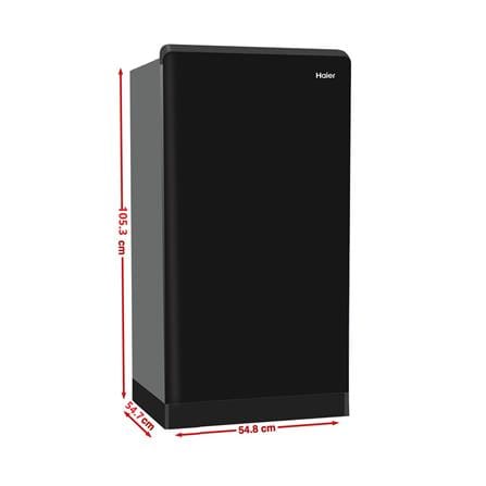 ตู้เย็น 1 ประตู HAIER HR-SD159F BE 5.3 คิว สีดำ_4