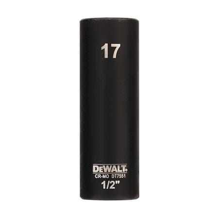 ลูกบ็อกซ์ยาว DEWALT DT7551-QZ 1/2 นิ้ว 17 มม._0