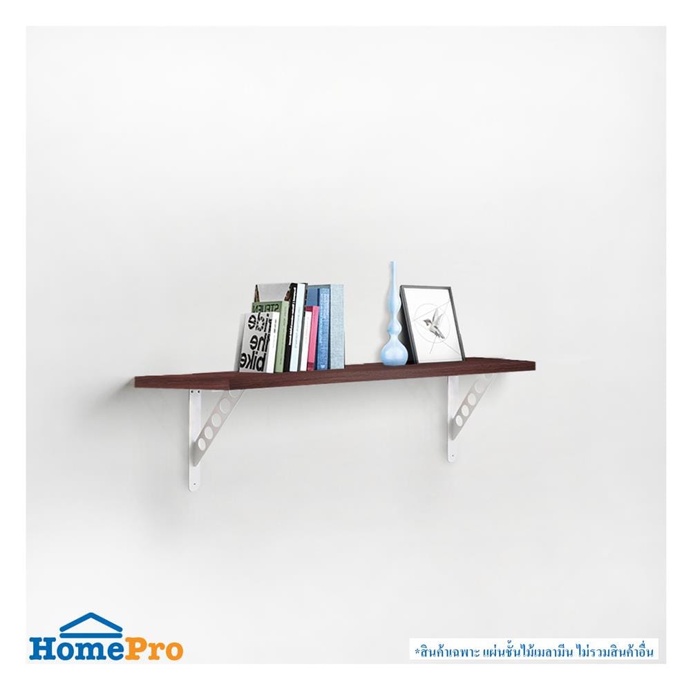 แผ่นชั้นไม้เมลามีน STACKO 60x20x1.6 ซม. สีวินเทจ ทีค